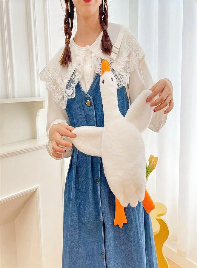 BXEBUI Goose Stuffed Animal 20 Inch Plush Toy, Cute Duck Stuffed Animal, Rich Plush Soft Plushies Pillow Doll Toys, Gift for Kids Girls Boys (20 in) - Image 4